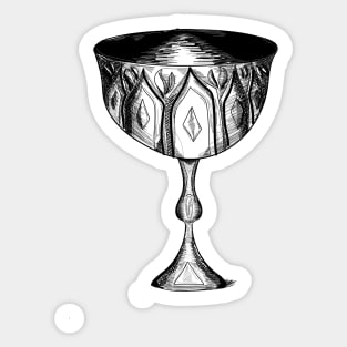 Medieval Goblet Sticker